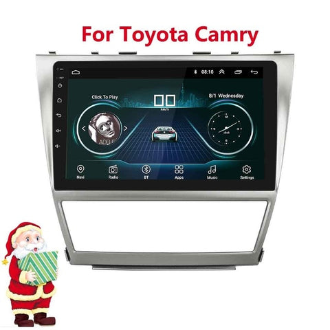 10.2'' Android 2din Car Radio For Toyota Camry 2007~2011 GPS Navigation Stereo Audio Video Multimedia DVD Player WIFI Bluetooth