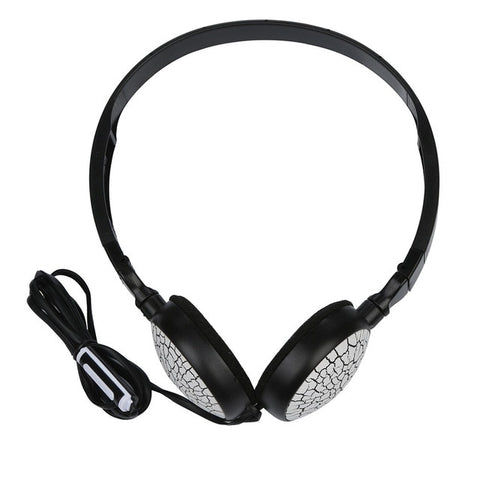 2019 New 3.5MM Port Children Wire Headphones On Ear Foldable Stereo Headset For Earphon fone de ouvido drop shopping