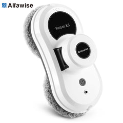 Alfawise S60 Vacuum Cleaner Robot Remote Control High Suction Anti-Falling Best Robot Vacuum Cleaner Window Glass Cleaning Robot