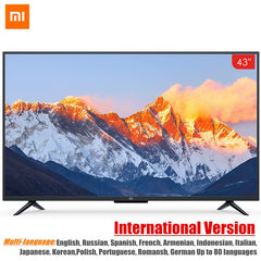 Global Version Xiaomi Smart TV 4A 43inches Mi LED Full HD Android TV 8.0 Ultimate PatchWall 1GB 8GB Ultra-bright LED Display