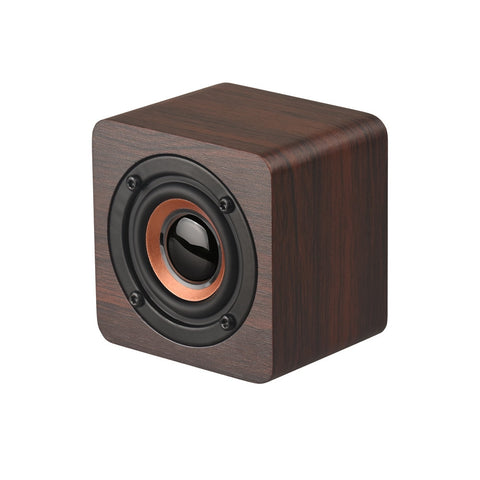 NEW Subwoofer Wireless Wooden Wood Wireless Bluetooth Mini Sealed Speaker HIFI Stereo Bass Speaker Dropshipping #Y8