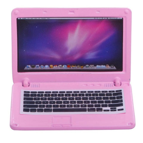 1 pcs Creative Notebook Computer Model For 18 inch Our Generation the United States Girls Doll Goods For Dolls Girl Toys