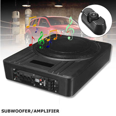 10 Inch 600W  Car Subwoofer Slim Under-Seat Powered Car Amplifier Amp Super Bass Car Speaker Subwoofers Car Audio Speaker