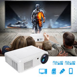 1080P 3500 Lumens LED Projector Home Theater portable mini Projector with AV cable Remote control