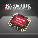 10A 4 in 1 1-2S BLHeli_S/Dshot 600 ESC Electronic Speed Controller for RC Racing Drone Quadcopter Multicopter Accessories HOT!