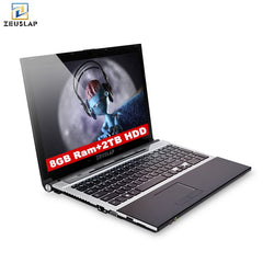 15.6inch 8gb ram 2tb hdd intel core i7 windows 10 system 1920x1080p full hd wifi bluetooth dvd rom Notebook PC Laptop Computer