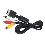 1pcs High Quality NEW 6 feet 1.8M Audio Video AV Cable to RCA For PlayStation for PS / for PS2 / for PS3