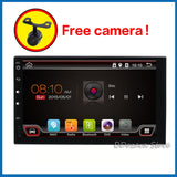 2 din car radio cassette player autoradio android 7.1 with bluetooth subwoofer wifi rear camera and map