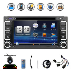 2din for toyota Car Radio Double 2 din Car DVD Player GPS Navigation In dash Car PC Stereo video Free Map Car Electronics