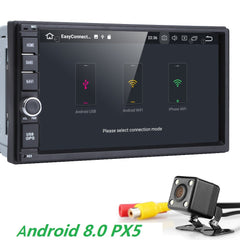 2dinNew universal Car Radio NoDVD Player GPS Navigation In dash Car PC Stereo video Car Electronics 4G+32G 8OctaCore7'Android8.0
