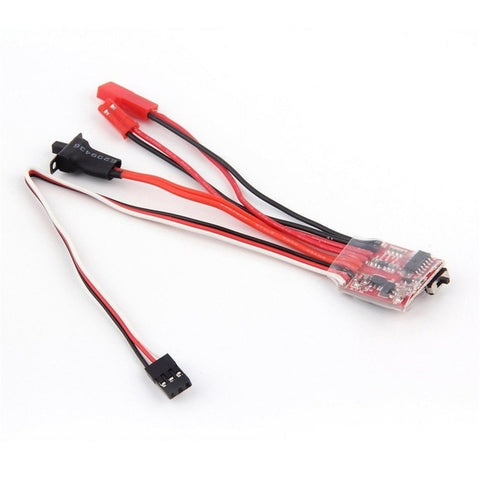3.0V-9.4V 2KHz Driver Frequency RC ESC 20A Brush Motor Electronic Speed Controller W/ Brake For RC Car Boat and RC Tank
