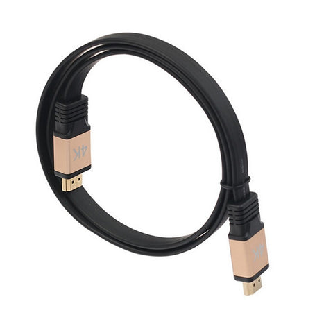 4K Ultra HD HDMI Cable 2.0 Gold Plated Male Cable Professional 3D Audio Video Cables Television Accessories High Quality
