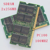 512MB 2x256MB PC100 100MHz SO-DIMM laptop Notebook memory RAM Non-ECC 144pin NEW Free Shipping