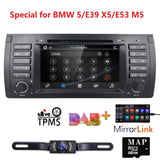 7' wince Car Monitor DVD For BMW E39 E53 X5 With GPS Navigation RDS SD Subwoofer steering wheel Bluetooth DVR DAB+DVB-T FREE MAP