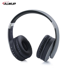 AlWUP UPS601 Wireless Headphones with microphone Bluetooth earphone Sport Bluetooth Wireless Headsets Support FM TF card