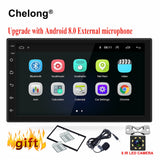 Android 8.0 universal Car Radio 7" 2 din car radio gps android 2din Car DVD Player GPS NAVIGATION WIFI Bluetooth MP5 Player