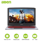 BBEN G16 Gaming Laptops Intel Core i7 7700HQ Nvidia GTX1060 PC Tablets 15.6" 1920X1080 IPS FHD quad cores backlit windows10