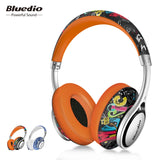 Bluedio A2 (Air) Bluetooth Headphone/Headset Printed Wireless Headphones For 4.2 Bluetooth Music Earphones