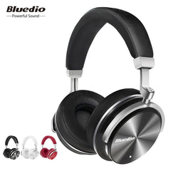 Bluedio T4 active noise cancelling wireless Bluetooth headphones original rotatable headset with microphone for Xiaomi,Samsung