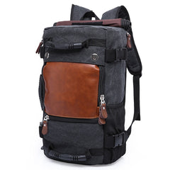 Brand Men Backpack Large Capacity Travel Bag Male Luggage Canvas backpack Shoulder Computer Backpacking Functional Laptop
