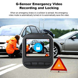 Car DVR Video Recorder Camera Dash Cam 1296P 170 Wide Angle with Ambarella A7L G-sensor Parking Monitor HDR Night Vision