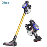 Dibea D18 Cordless Handheld Vacuum Cleaner Cyclone Filter Strong Suction Dust Collector Household Aspirator With Motorized Brush
