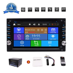 Eincar Car Stereo Bluetooth Double Din Car Radio Car Multimedia Player 6.2'' DVD CD Player Headunit Bluetooth Subwoofer+Camera