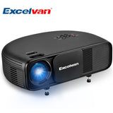 Excelvan CL760 updated CL720 HD LCD Projector 3200 Lumen 1280*800 LED 1080P Video Games TV Home Theater Projecyor Movie Beamer