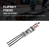 FLIPSKY FSESC 50A V4.12 Multi-purpose ESC Electronic Speed Control for Electric Skateboard RC Car Boat E-bike E-scooter Robot