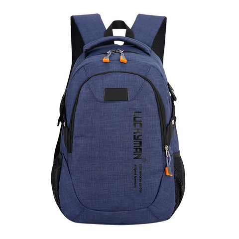 Fashion Causal Waterproof Backpack canvas Travel bag Backpacks Unisex laptop bags Designer student bag Mochila Masculina #YL5