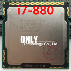 Free shipping i7 880 3.06GHz 8M SLBPS Quad Core Eight threads desktop processors i7-880 CPU 1156pin scrattered pieces