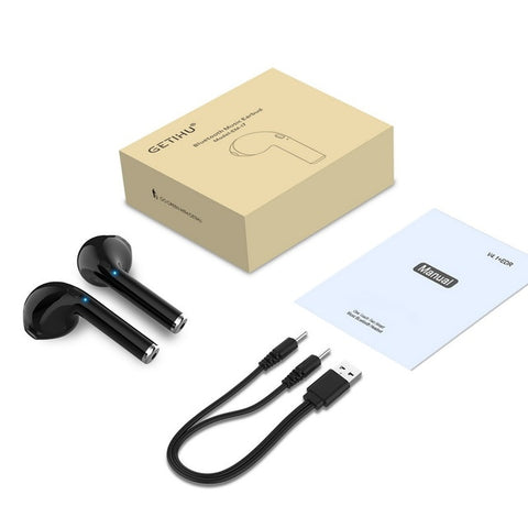 GETIHU Mini Twins Bluetooth Sport Earphones Stereo headphones in Ear wireless Earbuds handsfree Headset For Samsung For iPhone