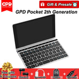 GPD Pocket 2 Pocket2 7 Inches Mini Laptop Tablet PC Windows 10 64bit Intel Core m3-7y30 Notebook 8GB/128GB 2.4G & 5G WiFi BT 4.1