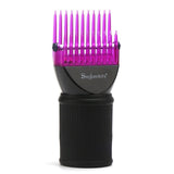 Hair Dryer Comb Attachment Detangling Blow Dryer Hair Styling Dryer Brush Attachment Hairdressing Salon Tool Pic_Purple/Pink
