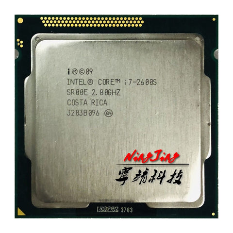 Intel Core i7-2600S i7 2600S i7 2600 S 2.8 GHz Quad-Core Eight-Core 65W CPU Processor LGA 1155