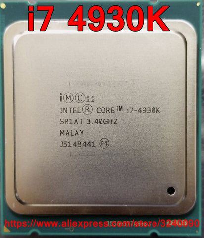 Intel Core i7 4930K processor i7-4930K Desktop CPU 6-cores 3.40GHZ 12MB 32nm LGA2011 free shipping