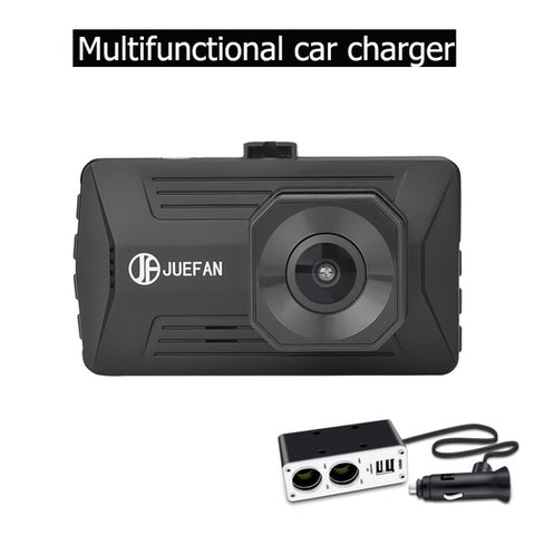 JUEFAN Mini Dash Cam Cyclic Recording Car Dvr Camera Recorder IPS Full HD 1080P Novatek Night Vision Dashcam