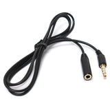 LEORY Audio Cable 4 Pole 3 Ring TRRS 3.5mm Male To TRRS Female Jack AV Extension Cable Audio Video Connector