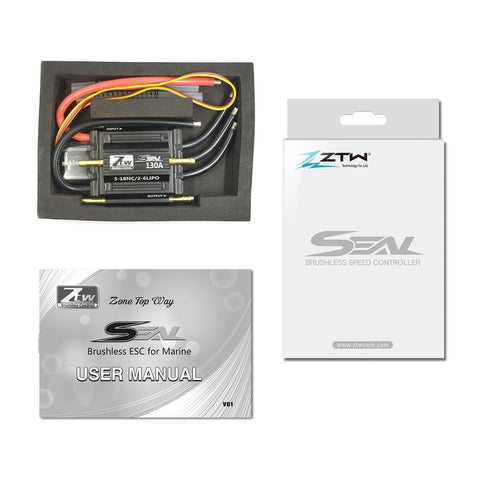 MYSTERY 130A 160A 2-6S Lipo 5-18 NC 5.5V/3A Seal-Series Brushless ESC Electronic Speed Controller for RC Boat Part Hot