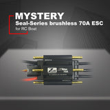 MYSTERY 70A 2-6S Lipo 5-18 NC 5.5V/3A Seal-Series Brushless ESC Electronic Speed Controller for RC Boat
