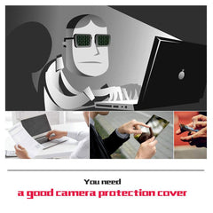 Metal Webcam Cover Web Camera Blocker Computer Phone Ultra-Thin Phone Adapter Accessories Pewdiepie Recommend FBI Block