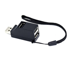 Mini USB 2.0/3.0 Hi-Speed Multi Port USB Hub Splitter Hub Adapter For PC Computer For Portable Hard Drives
