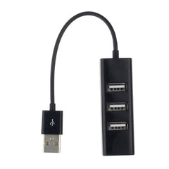 Mini USB 2.0 Hi-Speed 4-Ports Splitter Hub Adapter For PC Computer 80601 Drop Shipping