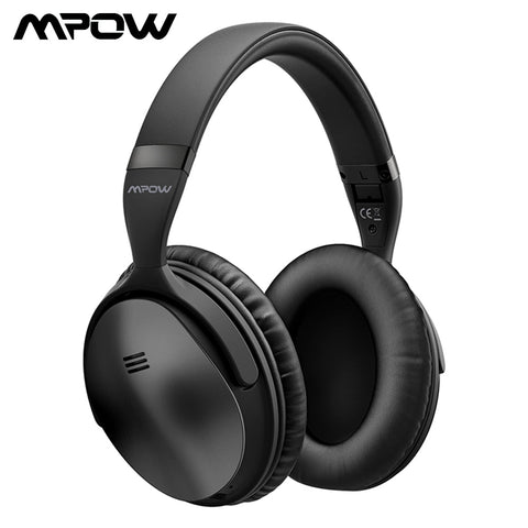 Mpow H5/ H5 2nd Gen Bluetooth Headphones Over-ear ANC HiFi Stereo Wireless Headphone With Mic For iPhone X/8/7 And Android Phone