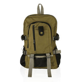 New Fashion Men's Backpack Vintage Canvas Backpack Rucksack Casual School Bags Men Large Capacity Travel Laptop Backpack Bag