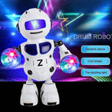 New Smart Space Dance Robot Electronic Walking Toys with Music Light Christmas New Year Gift for Kids Astronaut Toy To Child