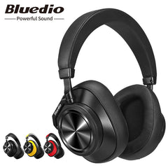 Original Bluedio T6 Active Noise Cancelling Headphones Wireless Bluetooth Headset with microphone for phones and music