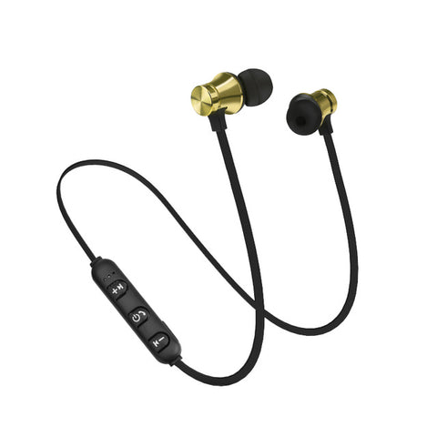 Overfly Bluetooth Earphone Magnetic Headphones XT-11 Wireless Sports Headset Bass Music Earpieces with Mic Headset For Samsung