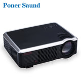 Poner Saund 3302 LED HD Projector Android WiFi Bluetooth 3500 Lumens 3D Home Theater Support Full HD 1080P HDMI /VGA/ AV Beamer