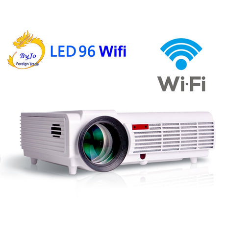 Poner Saund LED96 wifi led projector 3D android wifi hd BT96 proyector 1080p HDMI Video Multi screen theater Home theater system